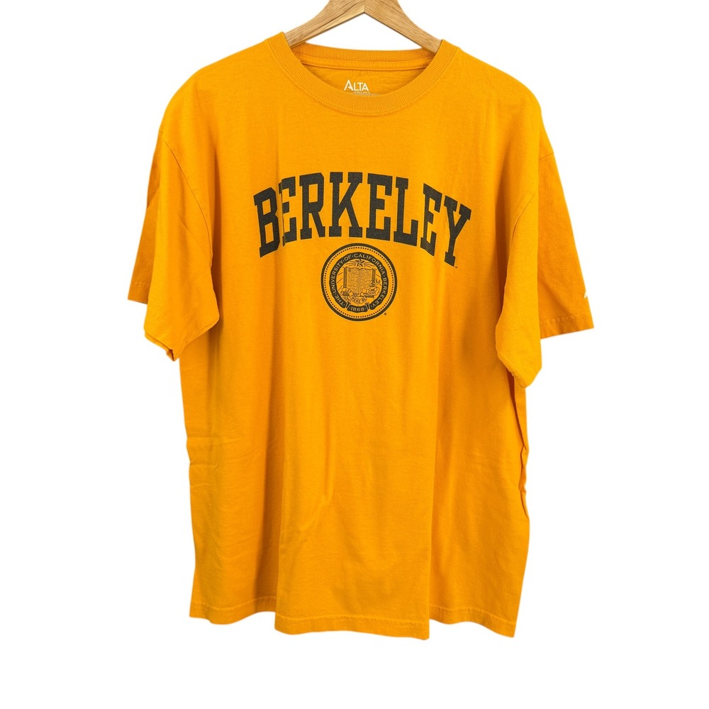 Berkeley T Shirt Size XL Yellow University of California Graphic Tee Alta Gracia